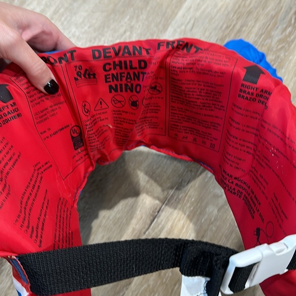 Water otter swim floaties. 35-55 pound limit. - Picture 3 of 4